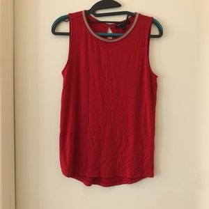 NWT Banana Republic Red Tank Top Size XS